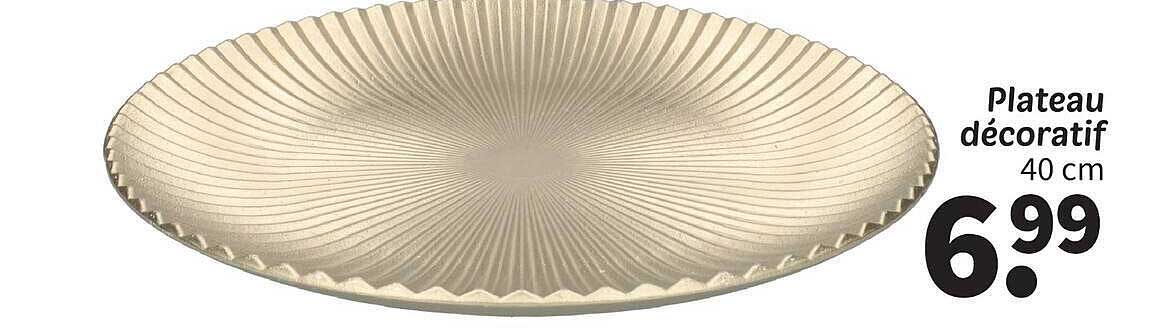 Plateau décoratif