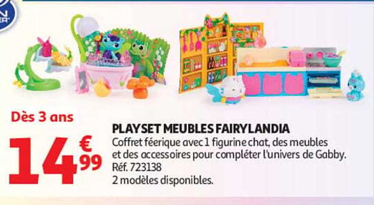 PLAYSET MEUBLES FAIRYLANDIA