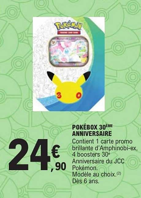 POKÉBOX 30ème ANNIVERSAIRE