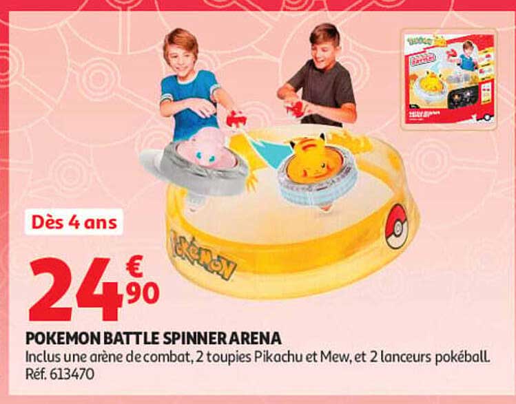 POKEMON BATTLE SPINNER ARENA
