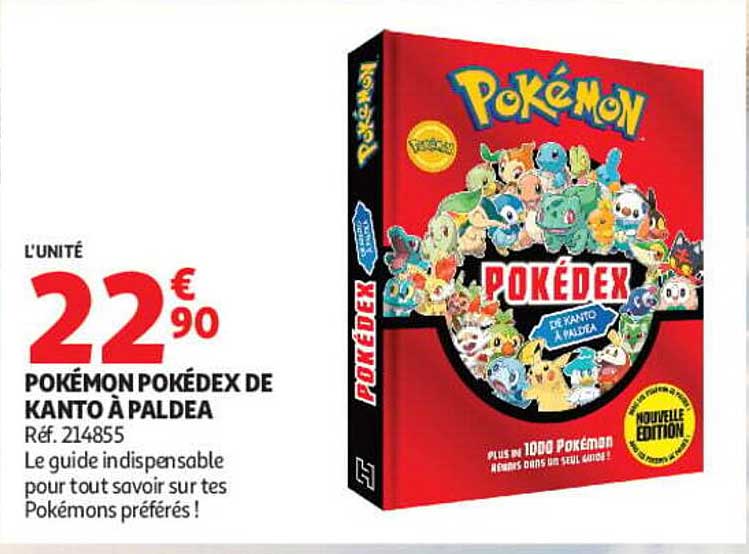 POKÉMON POKÉDEX DE KANTO À PALDEA