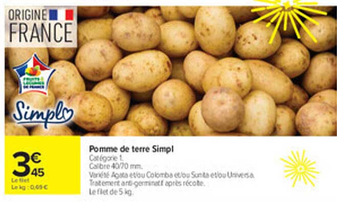 Pomme de terre Simpl