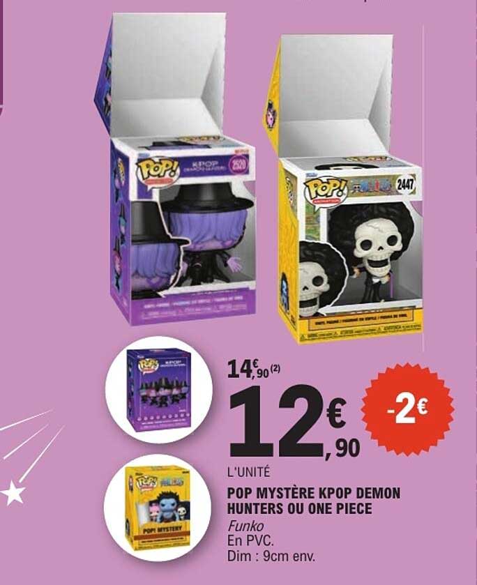 POP MYSTÈRE KPOP DEMON HUNTERS OU ONE PIECE