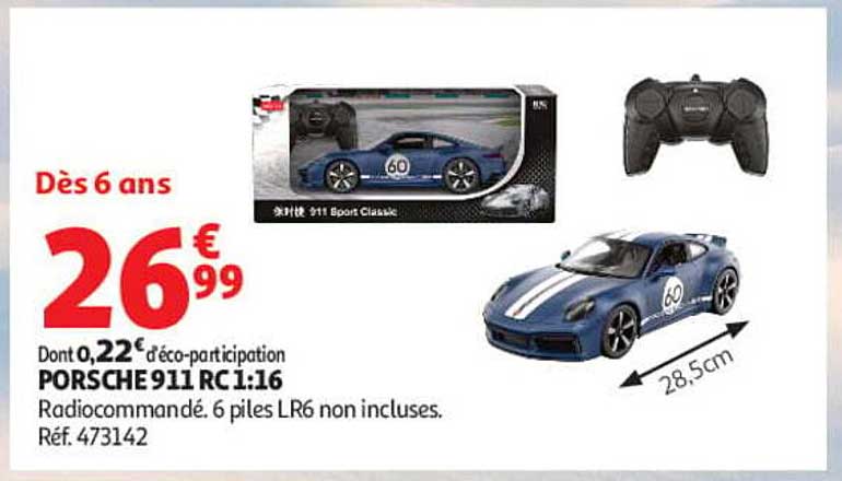 PORSCHE 911 RC 1:16