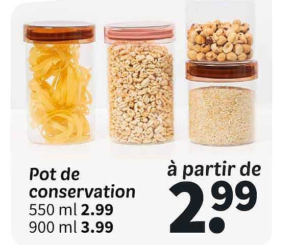 Pot de conservation