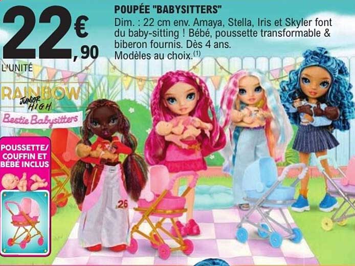 POUPÉE "BABYSITTERS"