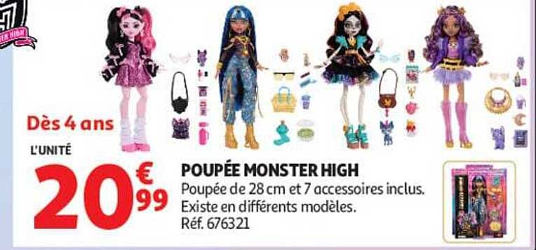 POUPÉE MONSTER HIGH