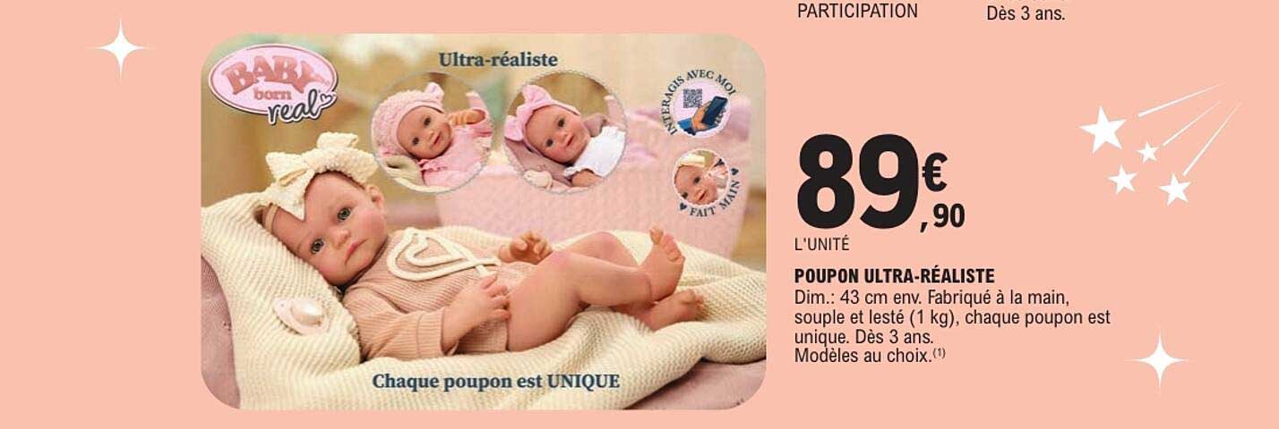 POUPON ULTRA-RÉALISTE