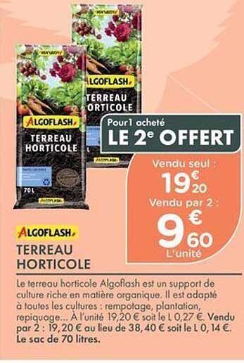 Pour1 acheté LE 2e OFFERT