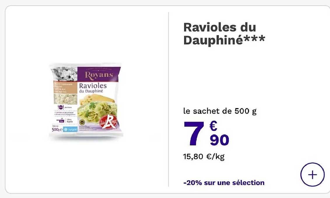 Ravioles du Dauphiné***