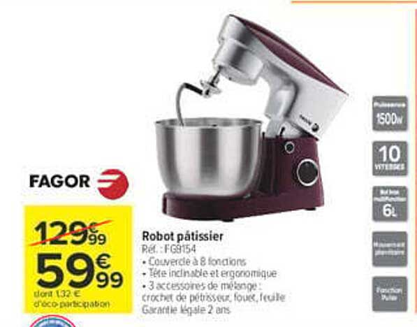 Robot pâtissier