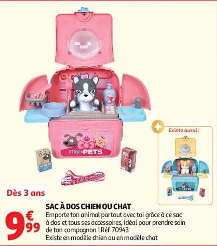 SAC À DOS CHIEN OU CHAT