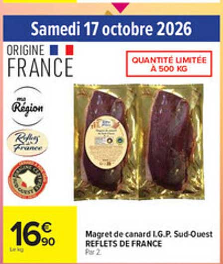 Samedi 17 octobre 2026