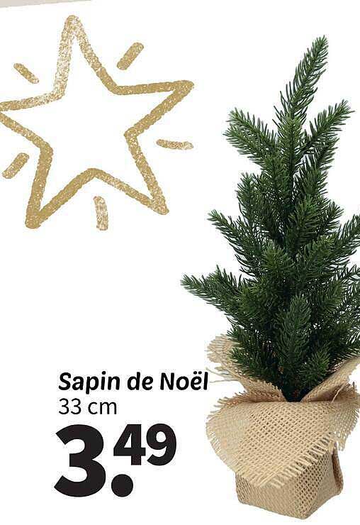 Sapin de Noël 33 cm