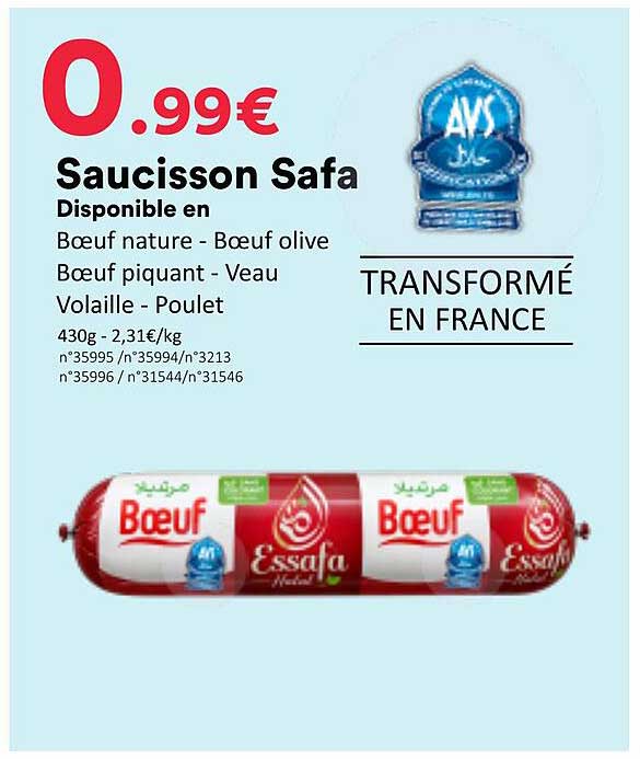 Saucisson Safa