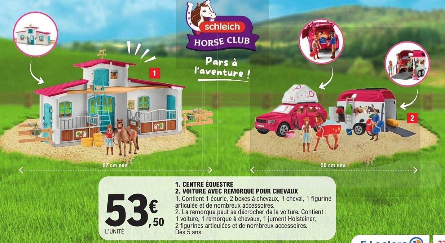 schleich HORSE CLUB Pars à l'aventure !