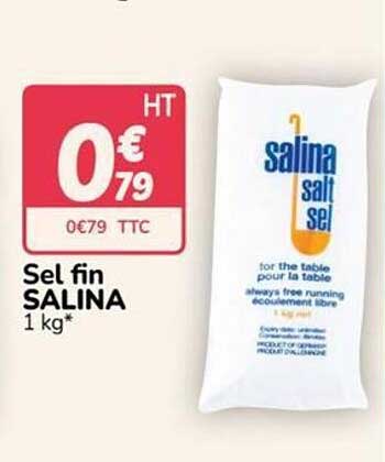 Sel fin SALINA 1 kg*