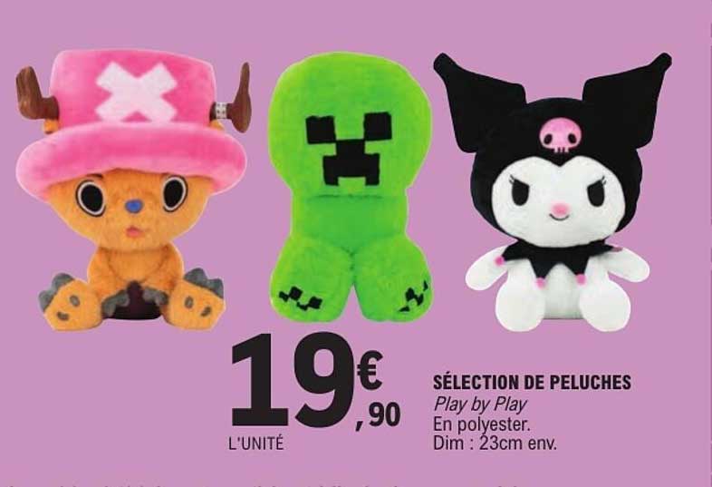 SÉLECTION DE PELUCHES Play by Play