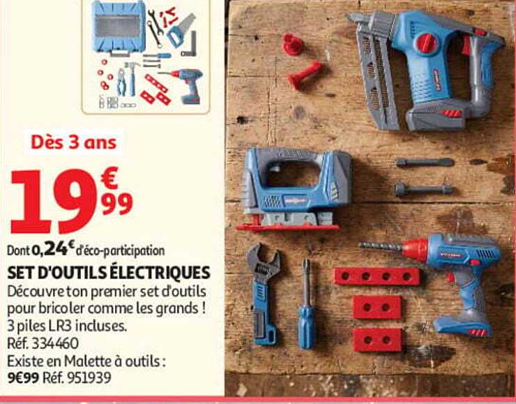 SET D'OUTILS ÉLECTRIQUES