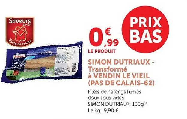 SIMON DUTRIAUX - Transformé à VENDIN LE VIEIL (PAS DE CALAIS-62)
