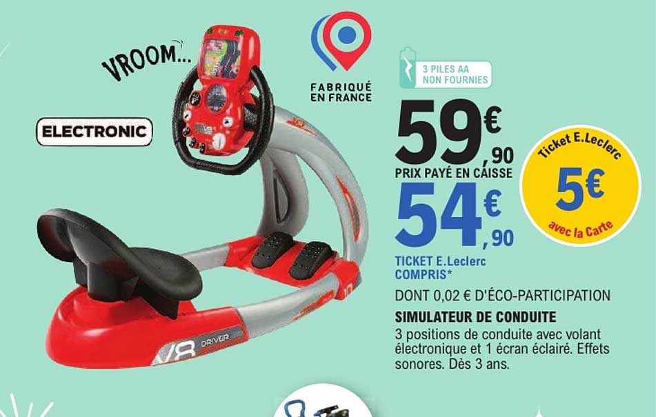 SIMULATEUR DE CONDUITE