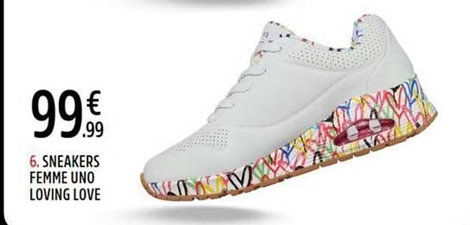 SNEAKERS FEMME UNO LOVING LOVE