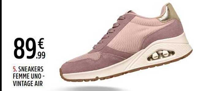 SNEAKERS FEMME UNO - VINTAGE AIR