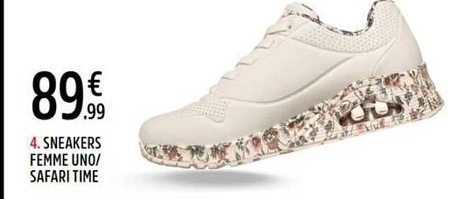 SNEAKERS FEMME UNO/SAFARI TIME