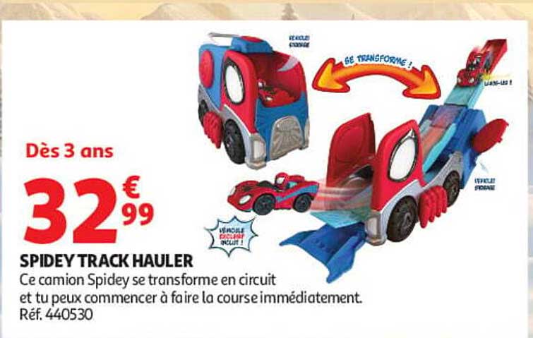 SPIDEY TRACK HAULER