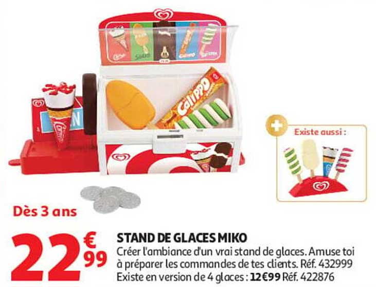 STAND DE GLACES MIKO