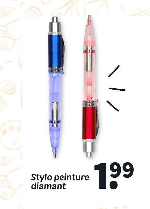 Stylo peinture diamant
