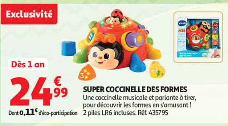 SUPER COCCINELLE DES FORMES