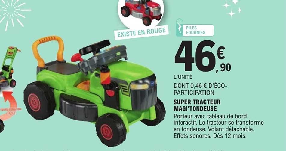 SUPER TRACTEUR MAGI'TONDEUSE