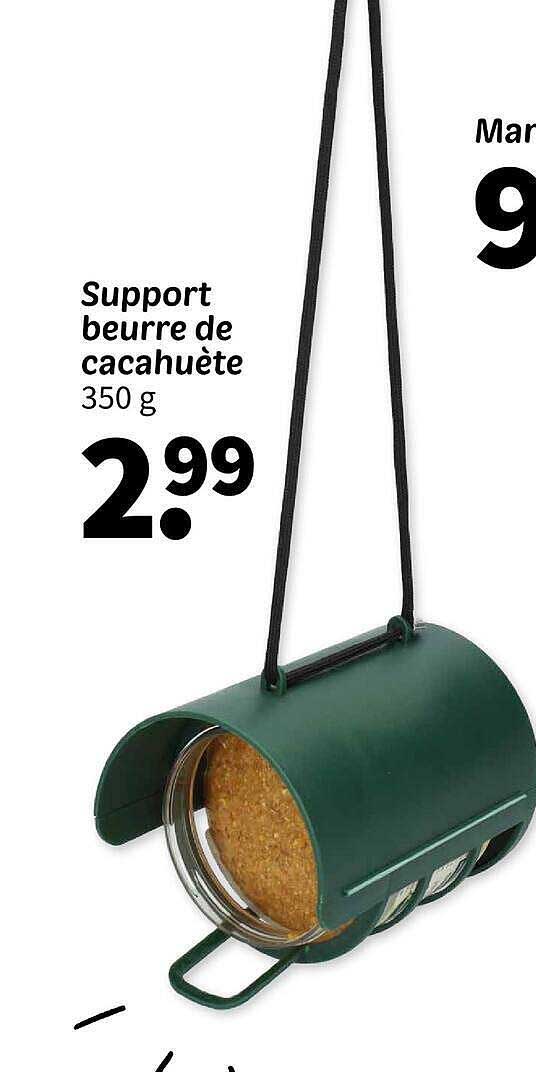 Support beurre de cacahuète 350 g