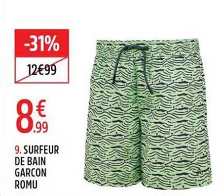 SURFEUR DE BAIN GARCON ROMU