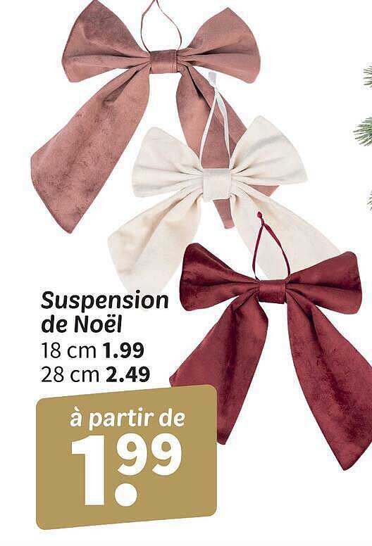Suspension de Noël