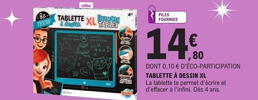 TABLETTE À DESSIN XL
