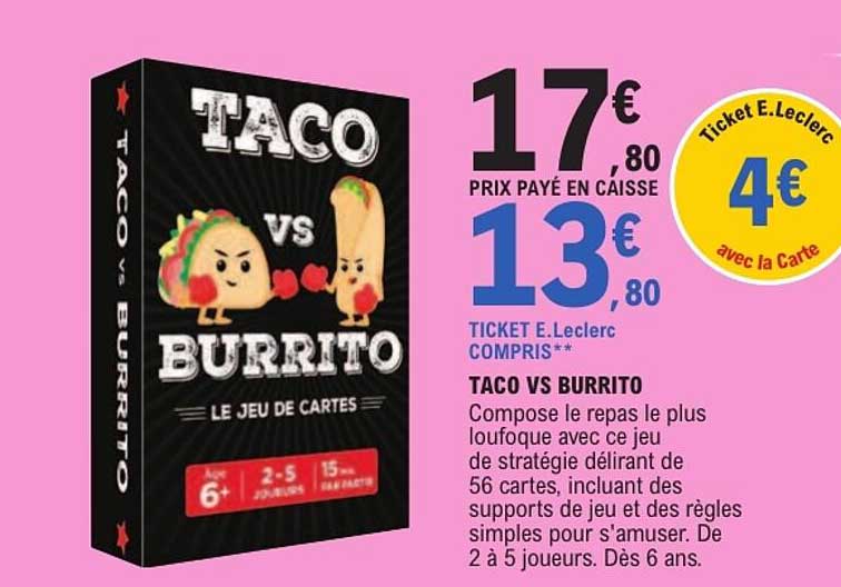 TACO VS BURRITO