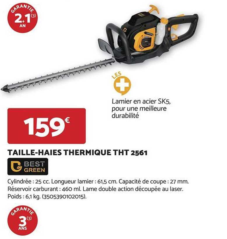TAILLE-HAIES THERMIQUE THT 2561