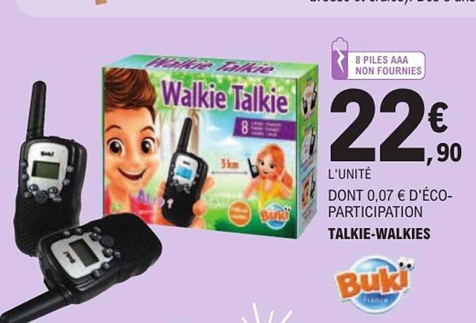 TALKIE-WALKIES