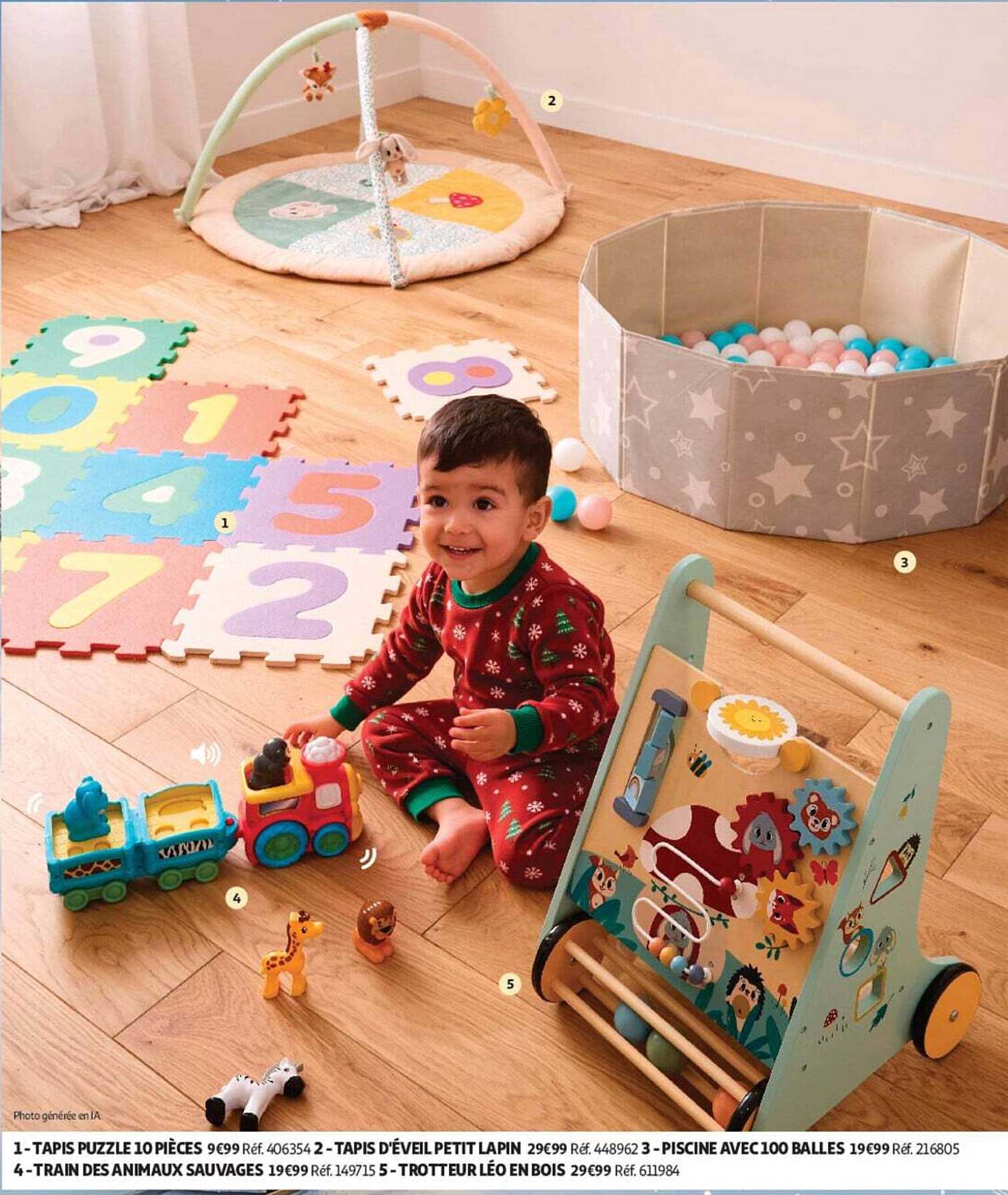 TAPIS PUZZLE 10 PIÈCES