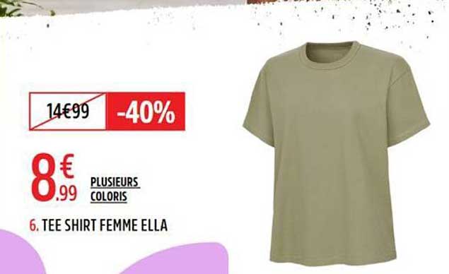 TEE SHIRT FEMME ELLA