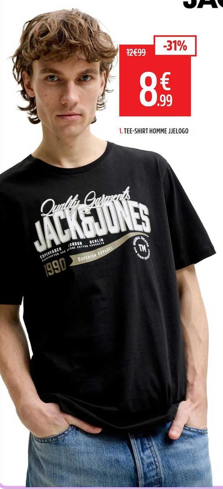 TEE-SHIRT HOMME JJELOGO