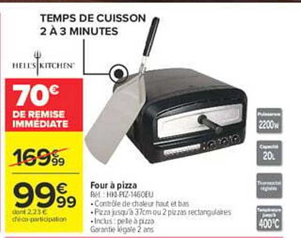 TEMPS DE CUISSON 2 À 3 MINUTES