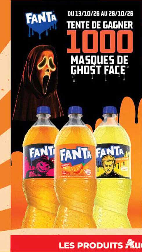 TENTE DE GAGNER 1000 MASQUES DE GHOST FACE
