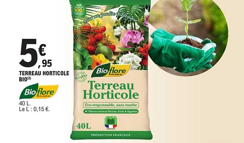 TERREAU HORTICOLE BIO