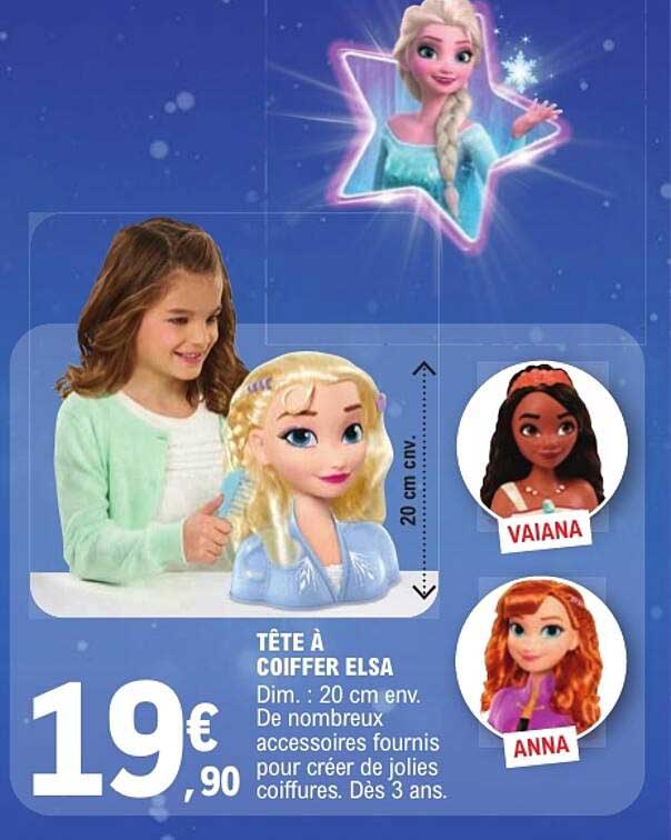 TÊTE À COIFFER ELSA