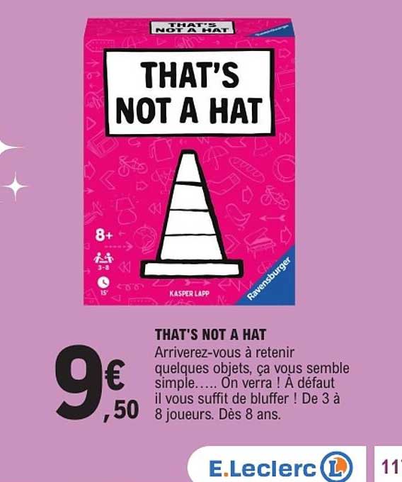 THAT'S NOT A HAT