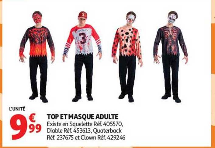 TOP ET MASQUE ADULTE