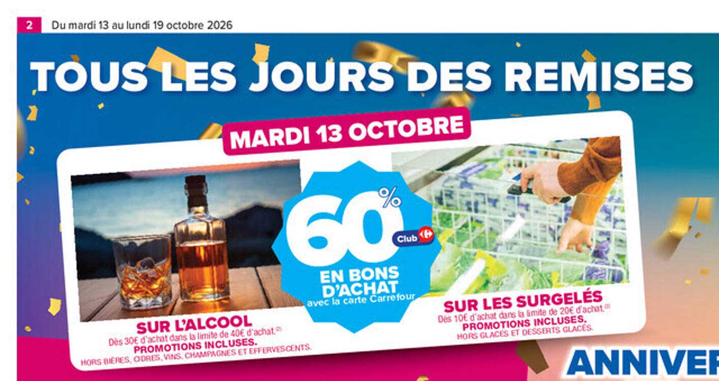 TOUS LES JOURS DES REMISES